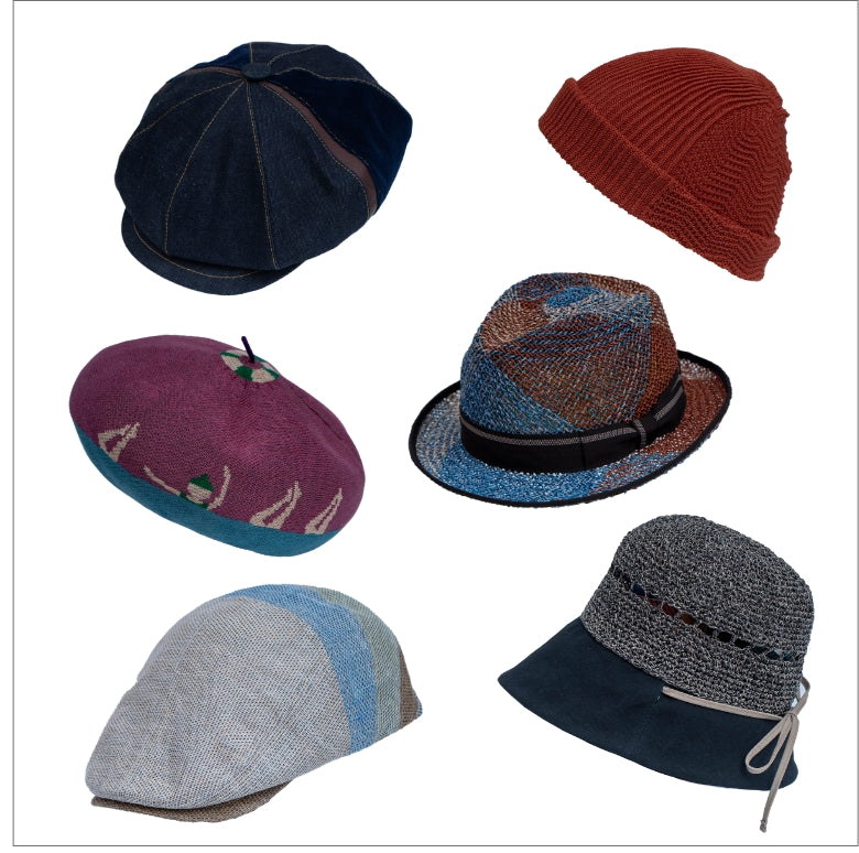 帽子の種類と名称