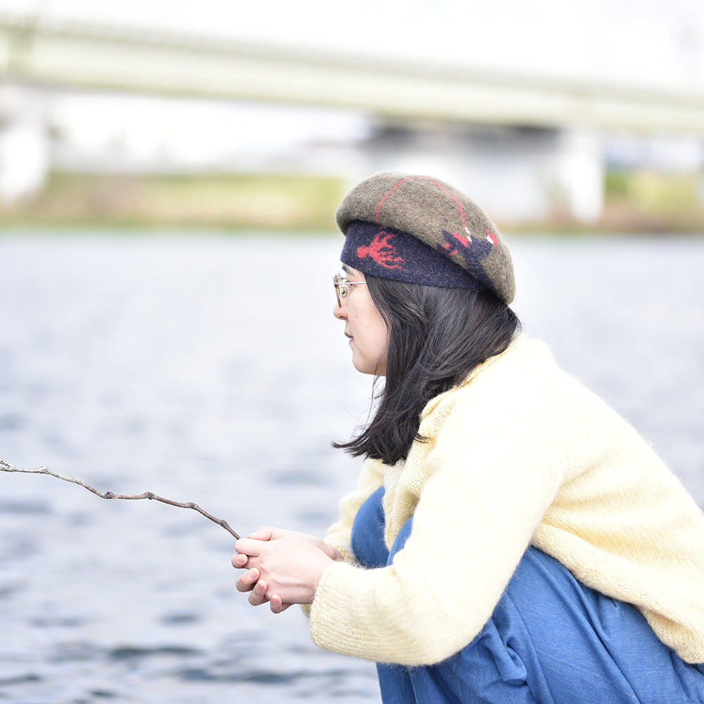 釣り人ベレー