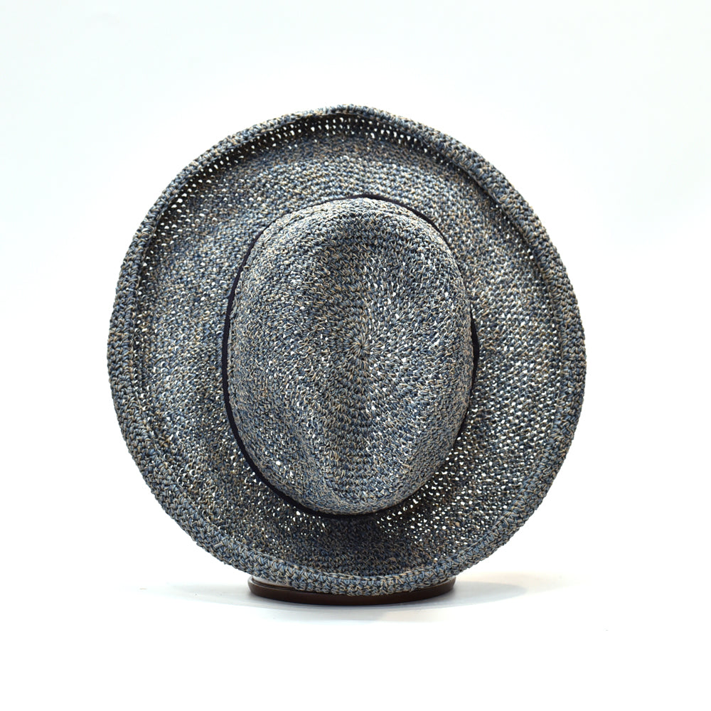 和紙と麻のハット