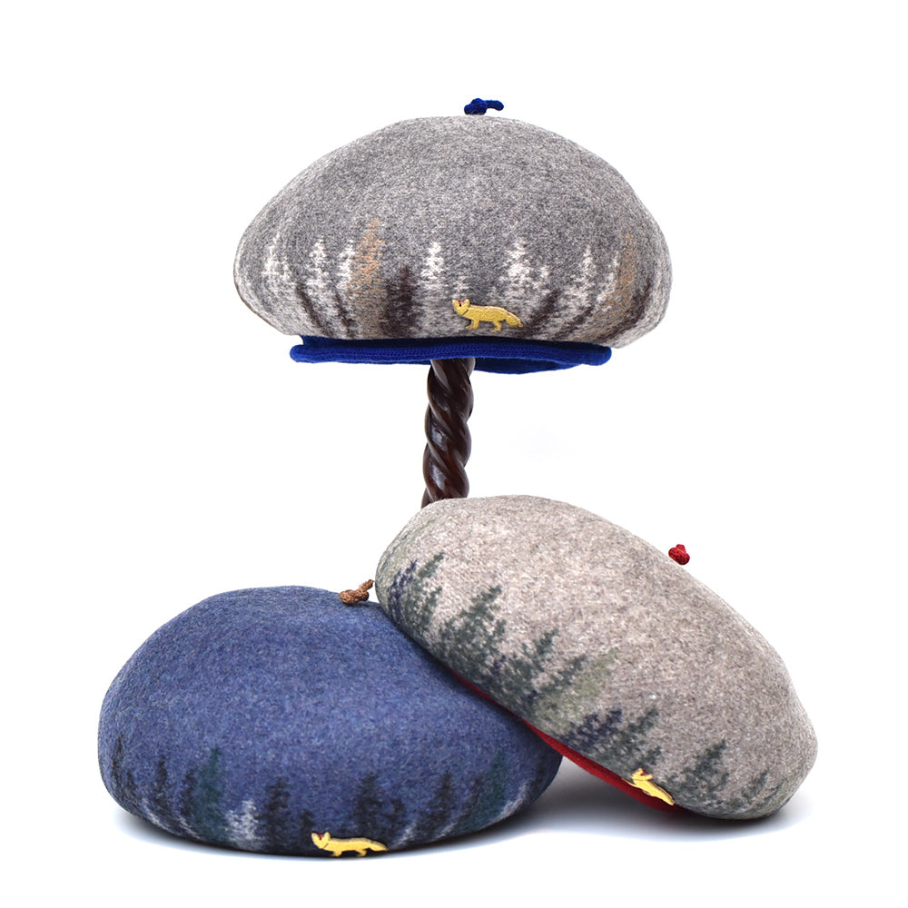 森ときつねベレー