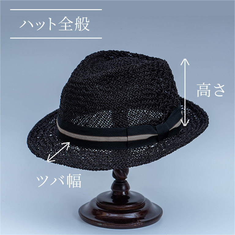 ハット全般の表記について