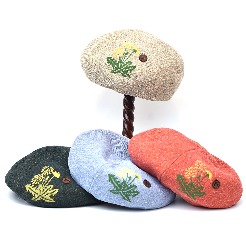 たんぽぽとてんとう虫のベレー