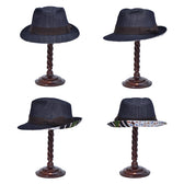 Denim hat batik-2