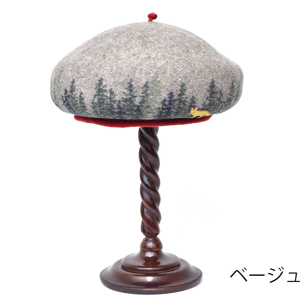 森ときつねベレー