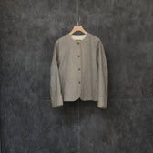 ヒッコリーノーカラージャケット