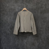 ヒッコリーノーカラージャケット