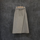 ヒッコリー巻きスカート