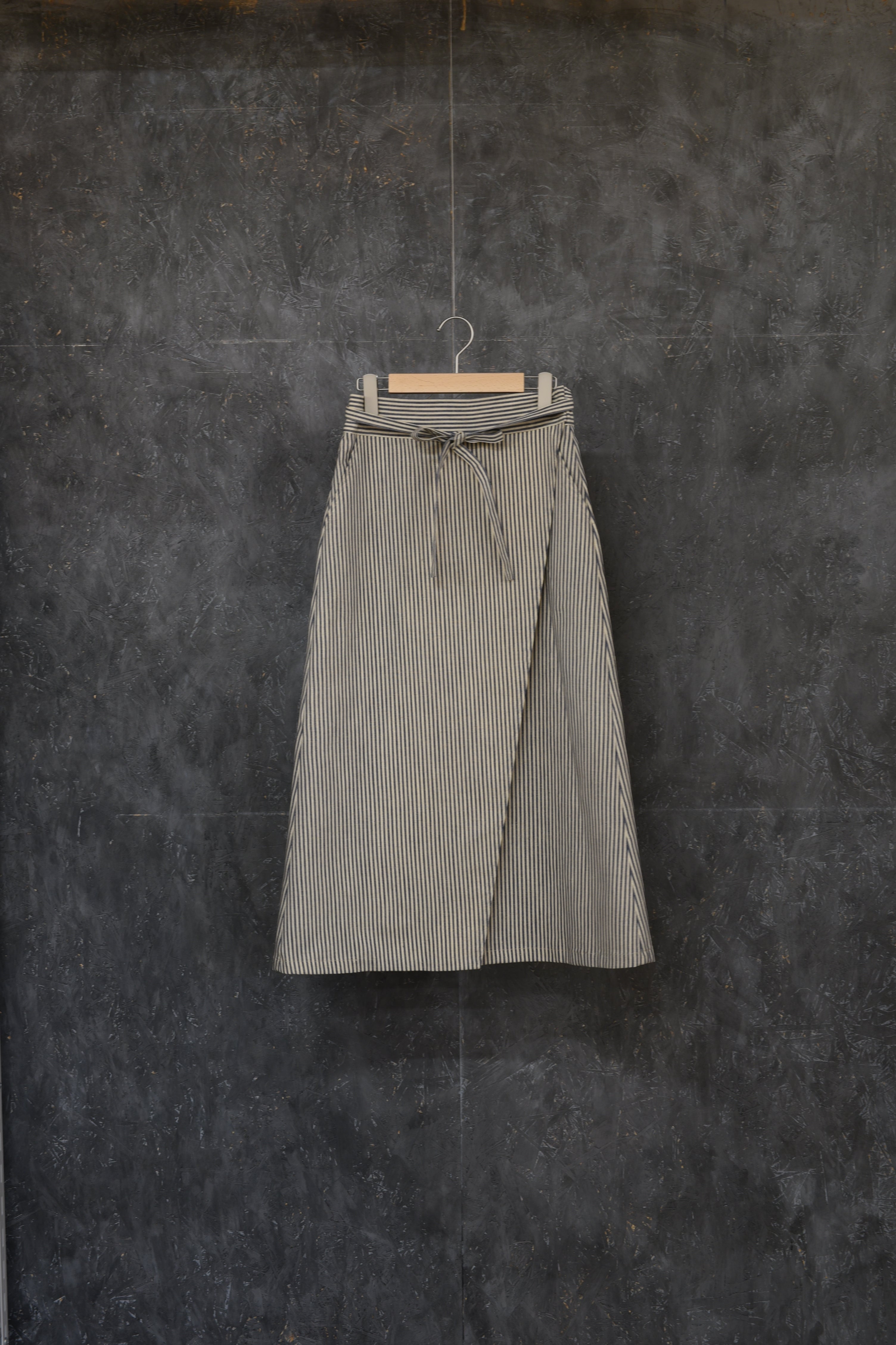 ヒッコリー巻きスカート