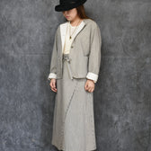 ヒッコリーノーカラージャケット