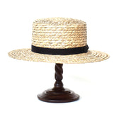 Pandan braid hat　カンカン帽 NL-2604014