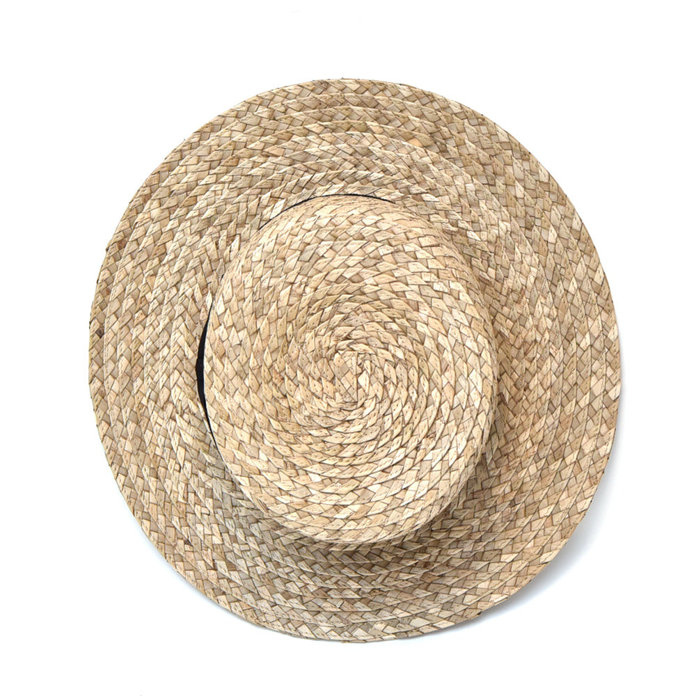 Pandan braid hat　カンカン帽 NL-2604014