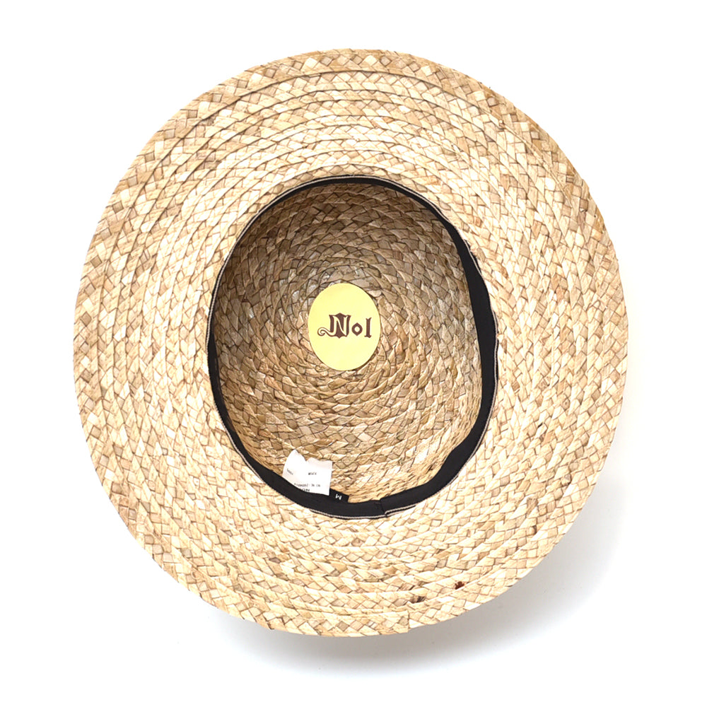 Pandan braid hat　カンカン帽 NL-2604014